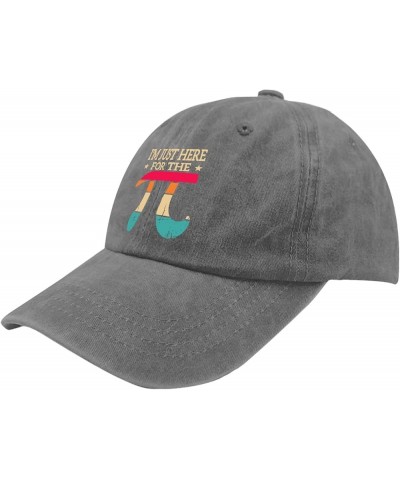 I'm Just Here for The Pi Trucker Hat Music Hat Pigment Black Mens Beach Hat Gifts for Grandpa Sun Caps Pigment Gray $9.50 Sun...