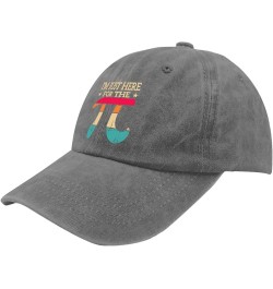 I'm Just Here for The Pi Trucker Hat Music Hat Pigment Black Mens Beach Hat Gifts for Grandpa Sun Caps Pigment Gray $9.50 Sun...