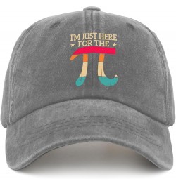 I'm Just Here for The Pi Trucker Hat Music Hat Pigment Black Mens Beach Hat Gifts for Grandpa Sun Caps Pigment Gray $9.50 Sun...