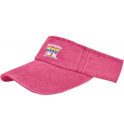 Sounds Gay I'm in Hat Sun Visor for Adult Sun Visors Lightweight Running Hat Pink $9.49 Visors