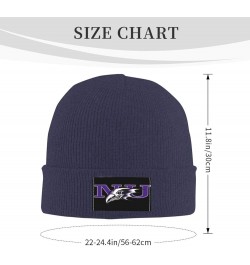 Niagara University Logo Stretch Knit Hat for Men Women Winter Warm Cap Navy Blue $7.50 Skullies & Beanies