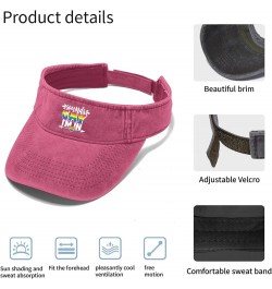 Sounds Gay I'm in Hat Sun Visor for Adult Sun Visors Lightweight Running Hat Pink $9.49 Visors