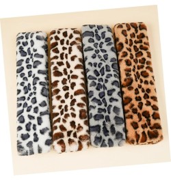 2pcs Casual Scarf Cold Protection Scarf Birthday Gift Leopard Scarf Autumn Winter Warm Scarf Beigex3pcs $9.70 Scarves