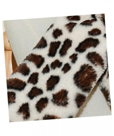 2pcs Casual Scarf Cold Protection Scarf Birthday Gift Leopard Scarf Autumn Winter Warm Scarf Beigex3pcs $9.70 Scarves