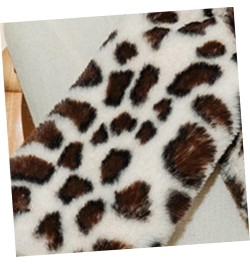 2pcs Casual Scarf Cold Protection Scarf Birthday Gift Leopard Scarf Autumn Winter Warm Scarf Beigex3pcs $9.70 Scarves