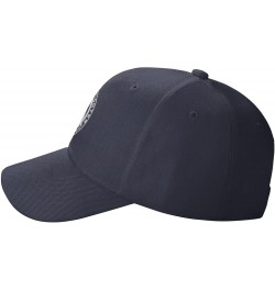 Gracie Jiu Jitsu Hat Adult Unisex Adjustable Baseball Cap Hats for Men Women Navy Blue $10.48 Baseball Caps