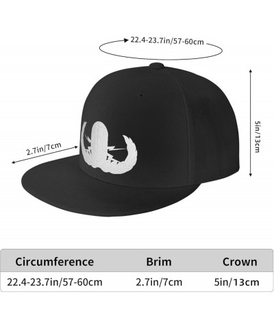 United States Air Force Explosive Ordnance Disposal Badge Snapback Hats for Men Baseball Cap Trucker Hat Flat Brim Hats Black...