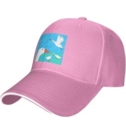 Design Name Picture Casual Fashion Baseball Cap Black : Comfortable, Light Pink $9.54 Baseball Caps