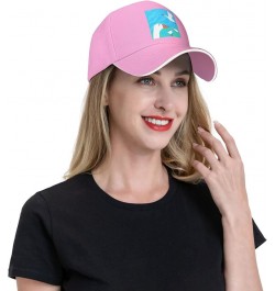 Design Name Picture Casual Fashion Baseball Cap Black : Comfortable, Light Pink $9.54 Baseball Caps