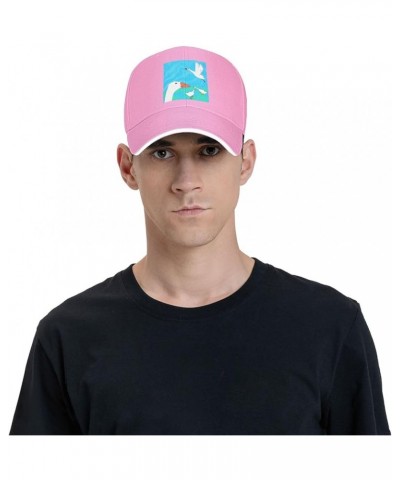 Design Name Picture Casual Fashion Baseball Cap Black : Comfortable, Light Pink $9.54 Baseball Caps