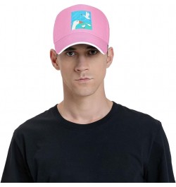 Design Name Picture Casual Fashion Baseball Cap Black : Comfortable, Light Pink $9.54 Baseball Caps