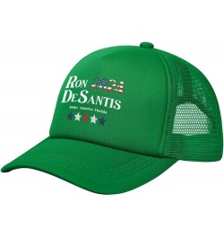 Make America Florida Ron Desantis 2024 Trucker Hat Men Mesh Baseball Cap Women Dad Hat Sun Hat Cowboy Hat Black Green $10.97 ...