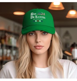 Make America Florida Ron Desantis 2024 Trucker Hat Men Mesh Baseball Cap Women Dad Hat Sun Hat Cowboy Hat Black Green $10.97 ...