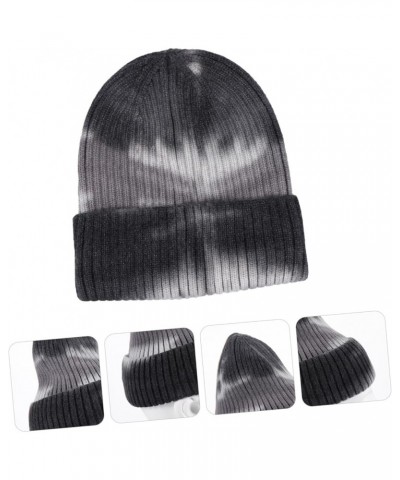 2 Pcs Knitted Tie-dye Hat Beanie Hats for Women Knitted Beanie Kids Straw Hat Ladies Hat Warm Hat As Shownx3pcs $8.64 Skullie...