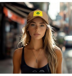 Flag of Oakland, California Baseball Cap for Men Women Caps Corduroy Hat Trucker Hats Khaki $11.91 Baseball Caps