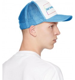 Custom Sun Hat Add Images Text Curved Mesh Hat Valentine's Day Gifts Sky Blue 0 $12.41 Visors