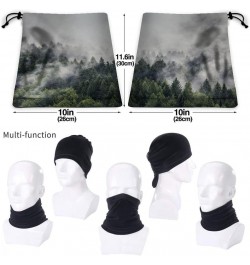 Elephant Five Owls Flowers Neck Warmer White Men Women Windproof Neck Gaiter Cold Weather Balaclava Ski Tube Scarf Multi-a452...