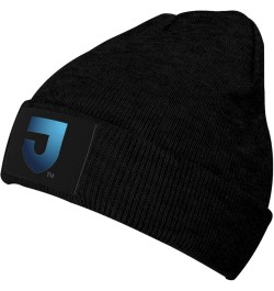 Thomas Jefferson University Logo Ribbed Knit Cap Beanie Hats for Men Women, Warm Cozy Knitted Cuffed Cap Black $10.57 Skullie...