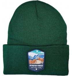 Petrified Forest Beanie w/National Park Patch Green $10.80 Skullies & Beanies