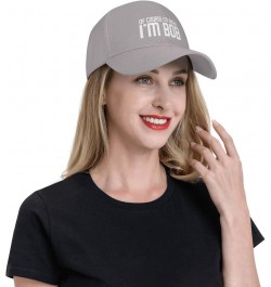 of Course I'm Right I'm Bob Hat Funny Bob Sayings Hat Baseball Cap Trucker Hat Dad Hat for Men Women Gray $9.95 Baseball Caps