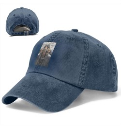 Teezo Music Touchdown Hat Cap Adult Denim Baseball Cap Washable, Truck Cap Casual Hat Casquette Black Navy Blue $8.72 Basebal...