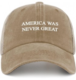 America was Never Great Hat Women Retro Hat Womens AllBlack Cycling Caps Plain for Flight Attendant Pigment Khaki $11.74 Sun ...