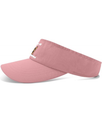 I Love My German Shepherds Caps Visors for Teens Visor Hat Packable Golf Cap Pink $11.19 Visors