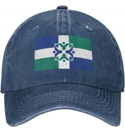 Flag of Columbia, Missouri Baseball Cap for Men Women Hat Vintage Cowboy Hats Adjustable Trucker Caps Navy Blue $12.15 Baseba...