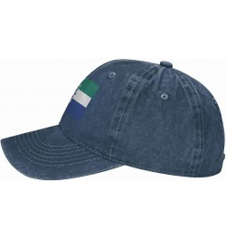 Flag of Columbia, Missouri Baseball Cap for Men Women Hat Vintage Cowboy Hats Adjustable Trucker Caps Navy Blue $12.15 Baseba...