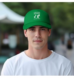 I Love Dogs and Donkeys Mesh Hat for Men Black Trucker Hats Women Trendy Baseball Cap Green $9.87 Baseball Caps