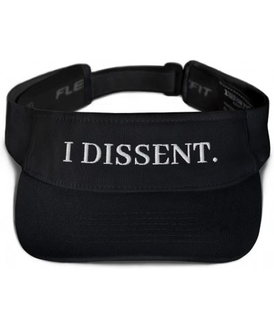 I Dissent (Embroidered Visor) Pro Choice Women's Equal RBG Black $21.14 Visors