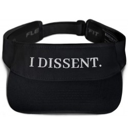 I Dissent (Embroidered Visor) Pro Choice Women's Equal RBG Black $21.14 Visors