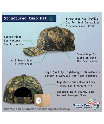 Camo Baseball Cap Mom of Boys Love Cotton Hunting Dad Hats for Men & Women Forest Tree Green $14.40 Baseball Caps