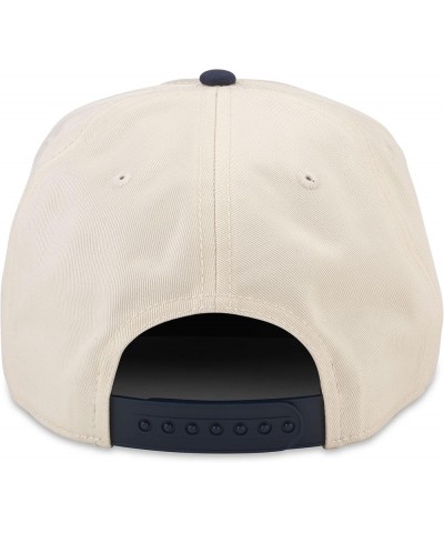 Pickleball Adjustable Baseball Hat (PBALL-Parent) Ivory/Navy (Club Captain) $21.01 Baseball Caps