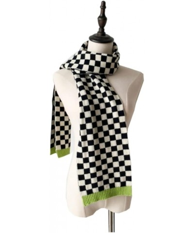 Scarves Scarf Winter Warm Scarf Lattice Scarves Shawls Long Stole for Ladies Scarfs (Color : C, Size : 150 * 22cm) 150*22cm C...