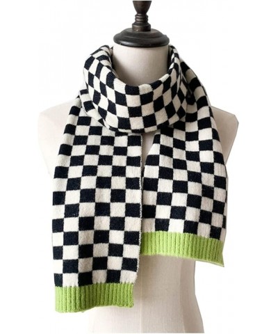 Scarves Scarf Winter Warm Scarf Lattice Scarves Shawls Long Stole for Ladies Scarfs (Color : C, Size : 150 * 22cm) 150*22cm C...