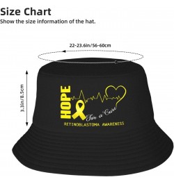 Hope for A Cure Retinoblastoma Awareness Bucket Hat for Men Women Boonie Hat Outdoor Summer Vacation Beach Travel Fishing Cap...