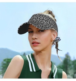 Green Frog Sport Sun Visor Hat Sunscreen Tennis Visor Cap UV Protection Adjustable Empty Top Baseball Caps Gray Skulls Print ...