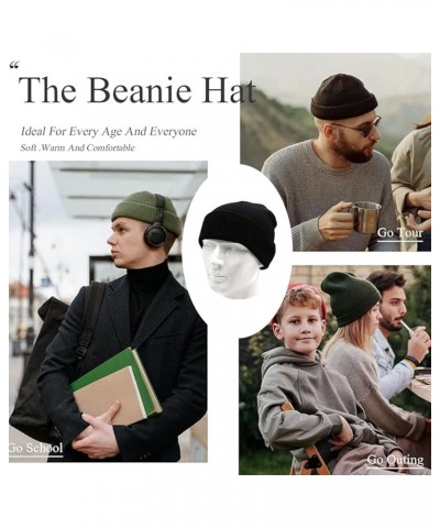 Anime Life in A Different World from Zero Beanie for Men Women Knit Hat Gifts for Anime Lovers Black-f $10.46 Skullies & Beanies