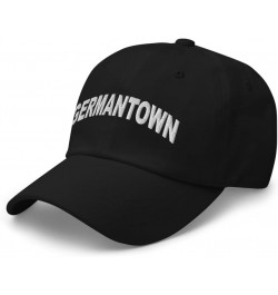 Germantown Tennessee Hat Germantown TN Cap Embroidered Adjustable Dad Hat Unisex Black $21.19 Baseball Caps