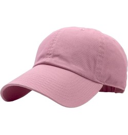 Unisex Classic Low Profile Cotton Baseball Cap Plain Blank Camoflauge Soft Unconstructed Adjustable Size Dad Hat Light Pink $...