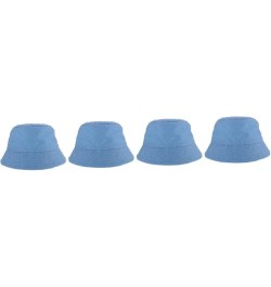 2pcs Bucket Hat Fishing Hat Mens Hat Summer Sun Hats for Women Fashion Hats for Men Ladies Sun Hats with Sky-bluex4pcs $8.72 ...