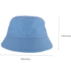 2pcs Bucket Hat Fishing Hat Mens Hat Summer Sun Hats for Women Fashion Hats for Men Ladies Sun Hats with Sky-bluex4pcs $8.72 ...