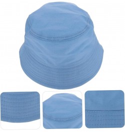 2pcs Bucket Hat Fishing Hat Mens Hat Summer Sun Hats for Women Fashion Hats for Men Ladies Sun Hats with Sky-bluex4pcs $8.72 ...