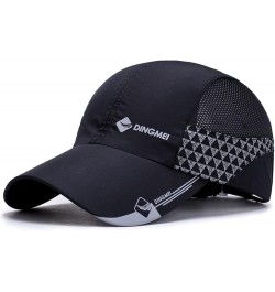 Men and Women Summer Fashion Outdoor Casual Sunscreen Baseball Caps Visors Hats G3 Visor B-black $11.64 Visors