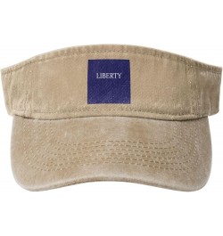 Schenectady Liberty Flag Sun Visor Hats for Women Men Adjustable Sports Sun Hats Cotton Golf Cap Natural $9.86 Visors