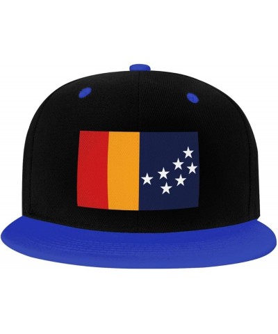 Flag of Durham North Carolina Snapback Hat for Men Women Baseball Cap Trucker Flat Bill Hats Dad Caps Blue $12.12 Baseball Caps