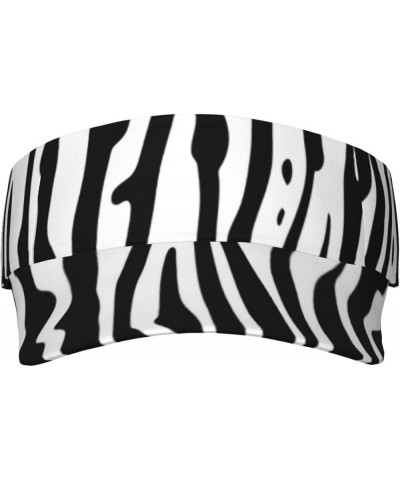 White Helicopter Adult Sunscreen Visor Cap - Stylish and Adjustable Sun Protection Hat for Men and Women Zebra Print2 $11.72 ...