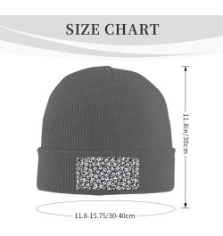 Interesting Fashion Autumn Winter Man Woman Pile of Footballs Print Beanie Hat Warm Hat Knit Hedging Cap Deep Heather $9.20 S...