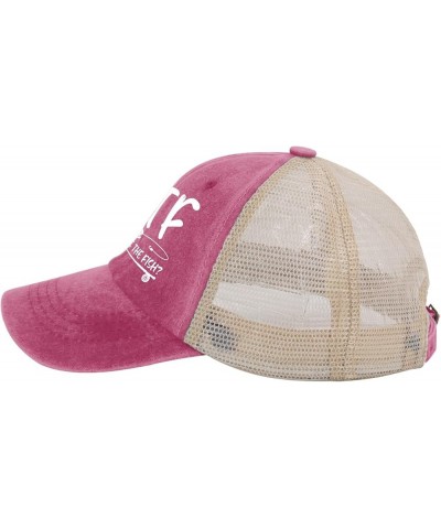 Hat Men Humor Here Fish Golf Hat for Mens AllBlack Cycling Cap Humor Unique Gifts for Dancer Pink $9.66 Baseball Caps